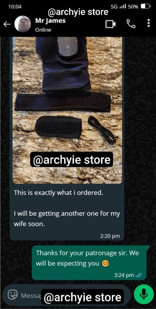 Customer testimonial