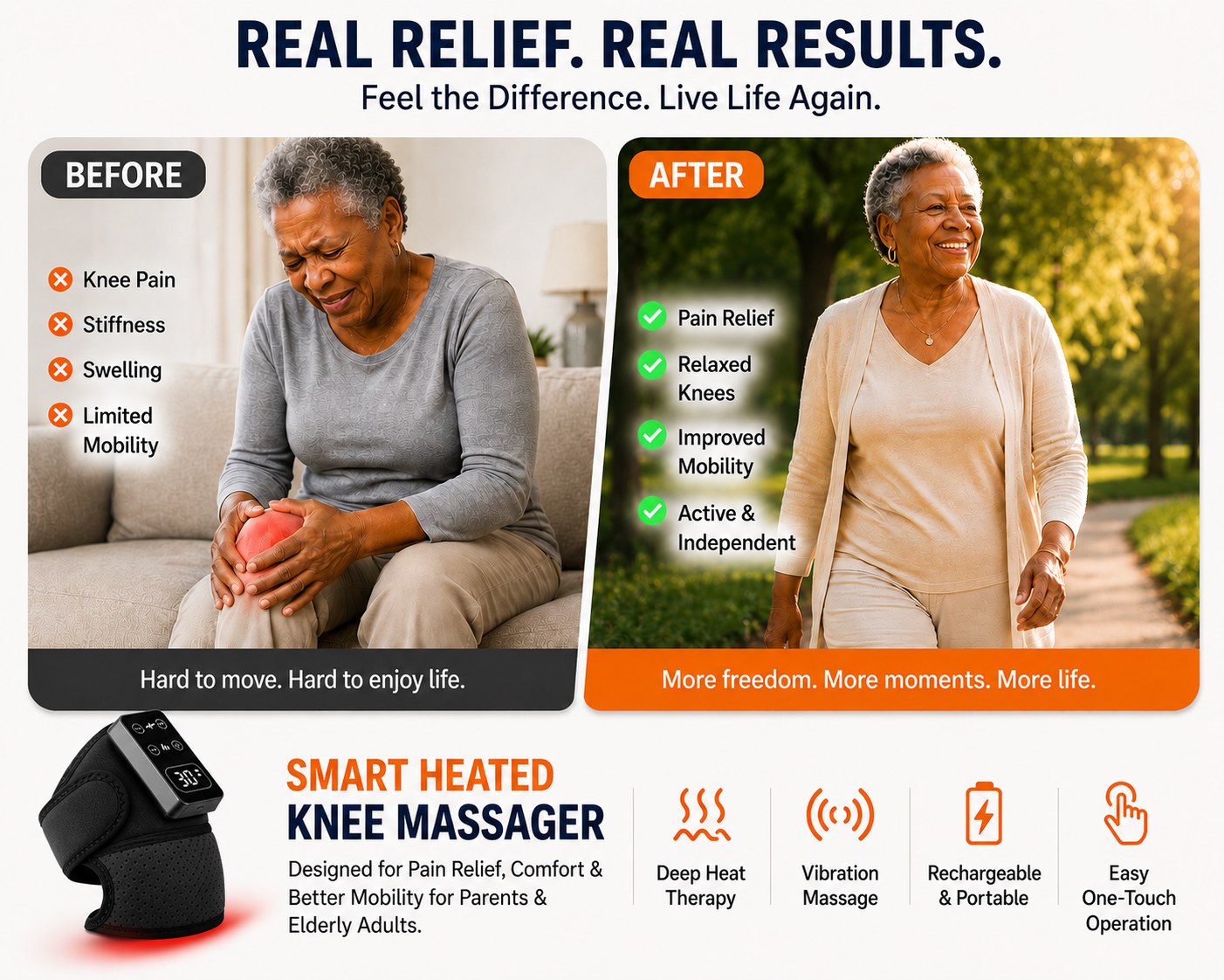 JointEase Smart Knee Massager